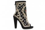 Полусапожки с вышивкой от Balmain
