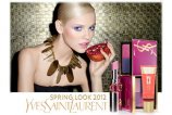 Модный макияж для бледной кожи: Yves Saint Laurent, весна 2012