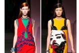 Безумно-яркие красные платья от Prada