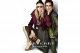 Кара Делевинь и Эдди Редмайн в рекламной компании Burberry