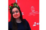 - самый стильный скорбный look ОМКФ-2014. Губы отфотошоплены веселыми ребятами odessa-life