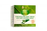 Органический увлажняющий крем с экстрактом огурца AVA Laboratorium Eco Garden Certified Organic Cream with Сucumber