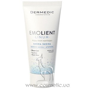 Увлажняющий крем для лица Dermedic Linum Emolient Soothing Moisturizing Cream